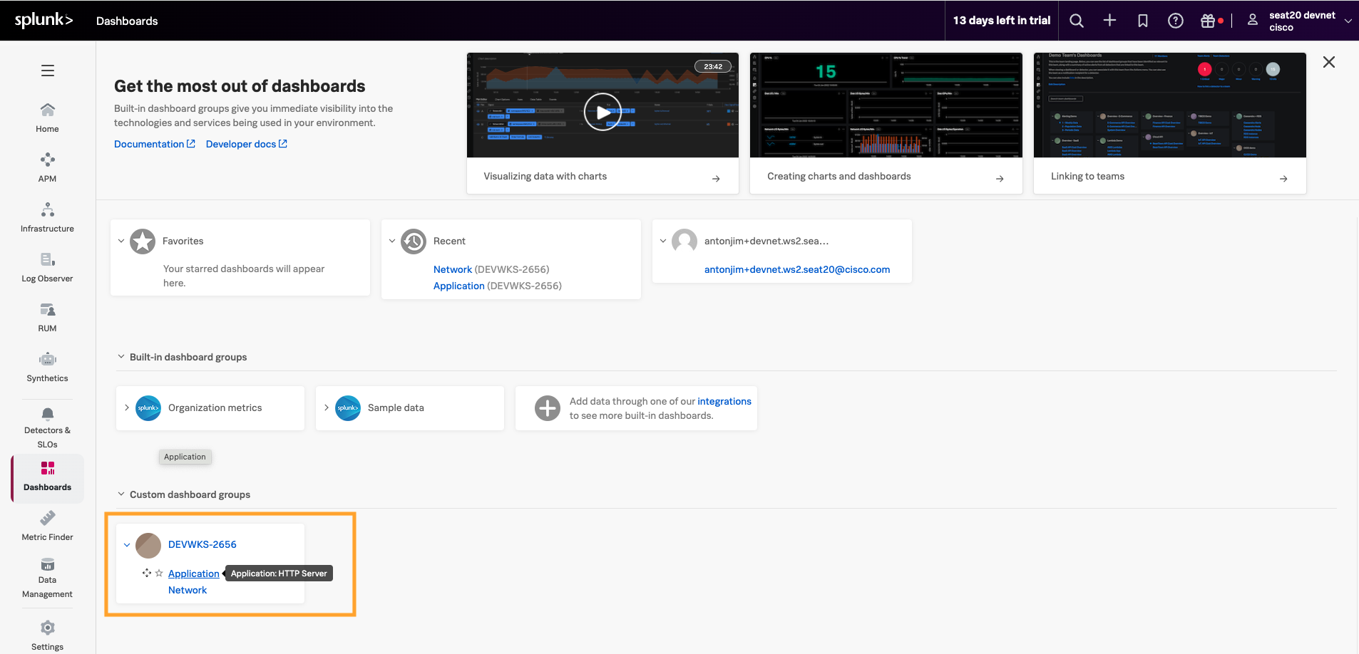 dashboard