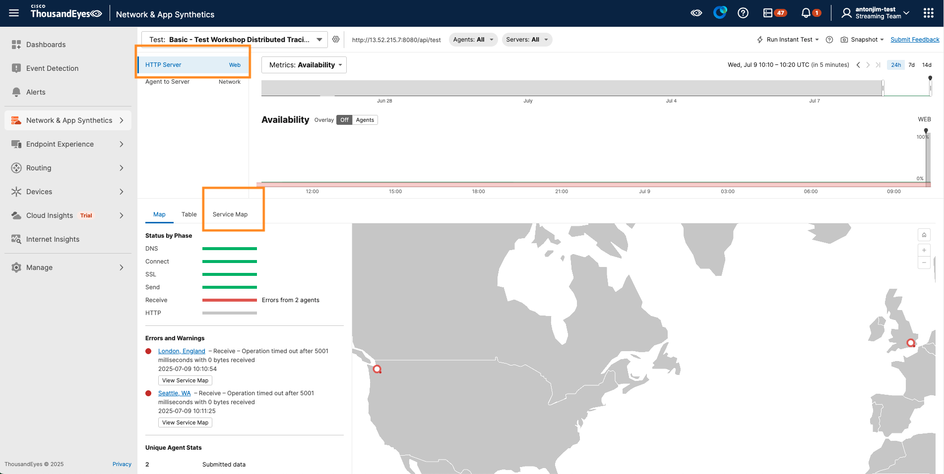 HTTP Server View